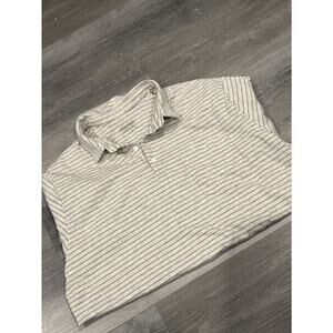 Patagonia Men’s Multicolored Striped Organic Cotton Jersey Knit Polo